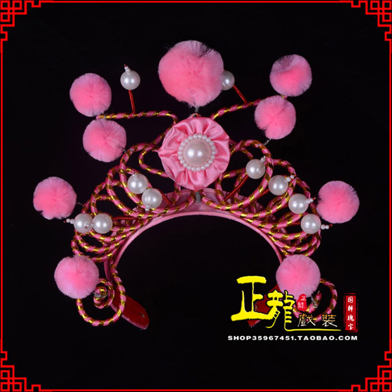 兴穆桂英花木兰盔帽 女兵额子
