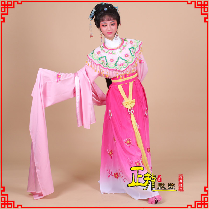 兴水袖青衣练功花旦服 梅花古装衣