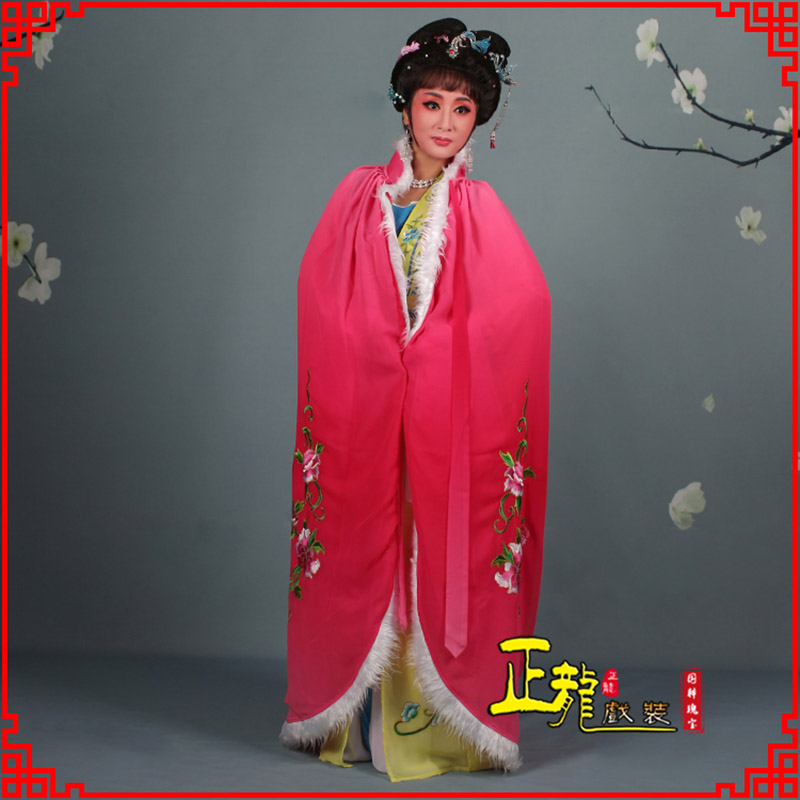 兴小花旦绣花斗篷 花旦披风